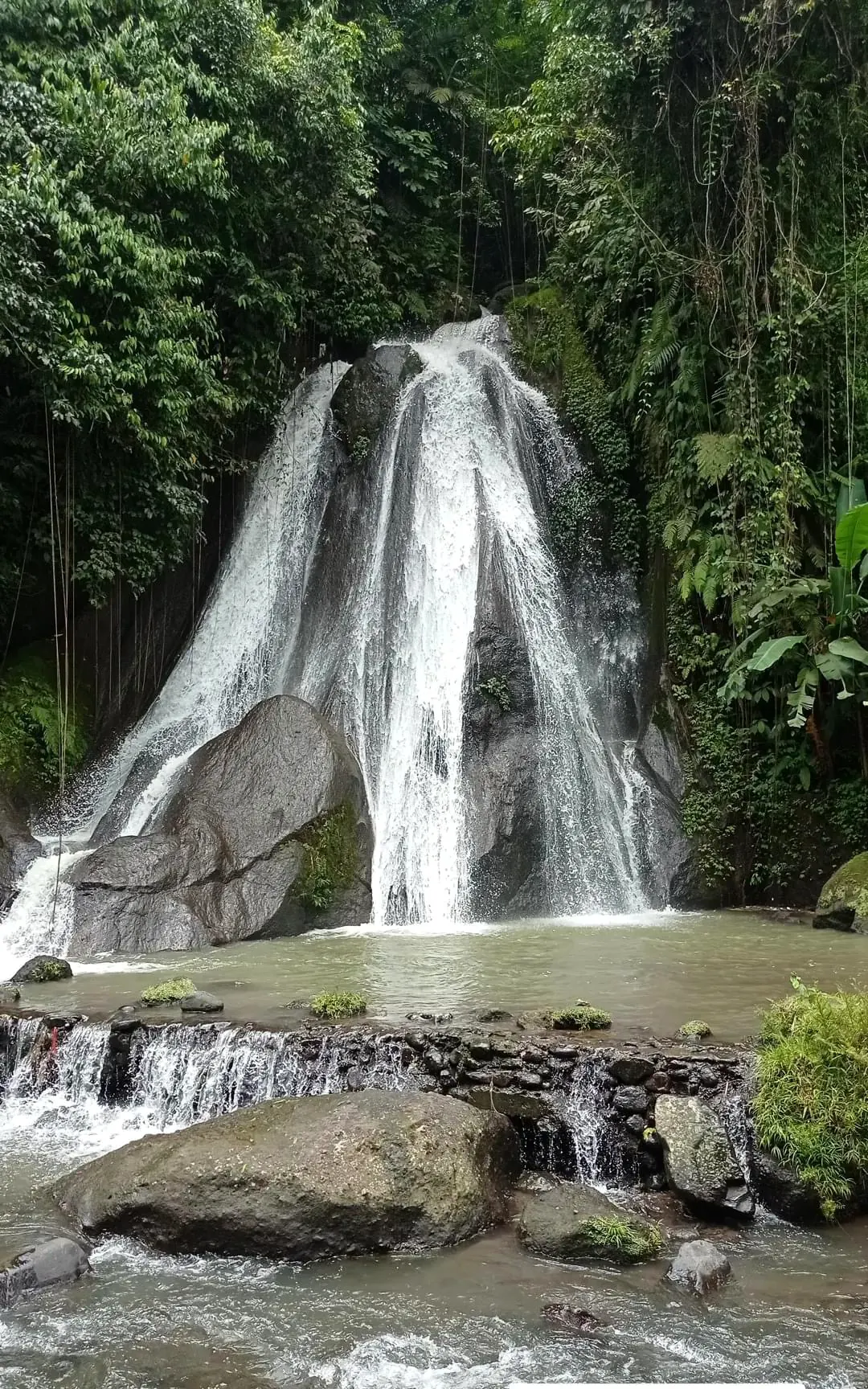 Campuhan Antapan Waterfall area, Bali (regional view)